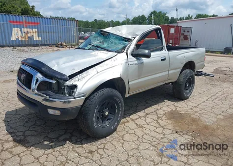 2003 Toyota Tacoma из США, поврежденный, VIN 5TEPM62N63Z241533